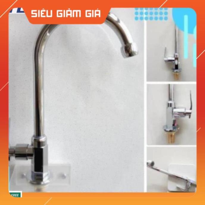 Vòi nước bằng thép không gỉ thiết kế hiện đại dành cho bồn rửa chén 206806