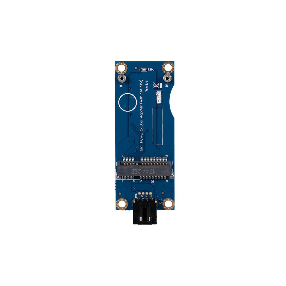 Thẻ chuyển đổi Mini PCI-E sang USB với khe cắm SIM