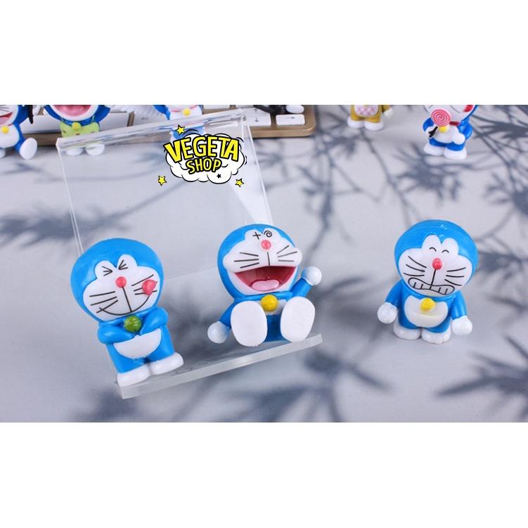 Mô hình Doraemon Doremon - Set 6 tư thế nhân vật Doraemon Doremon - 6cm