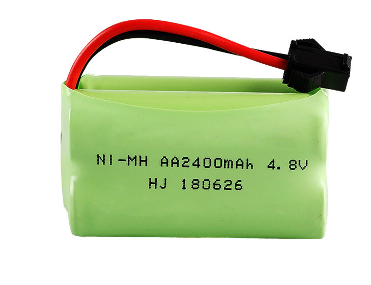 Pin Sạc 4.8V 2400mah Dung Lượng Cao Cho Xe Ô tô - Tàu Thủy Điều Khiển ( Giắc SM )