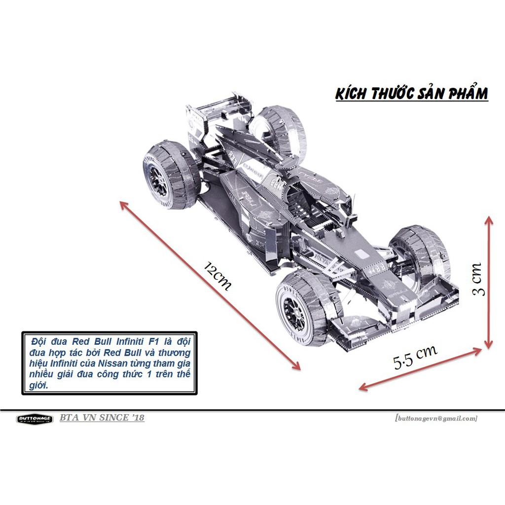 Mô Hình Lắp Ráp 3d Xe Đua Red Bull F1 Infinity