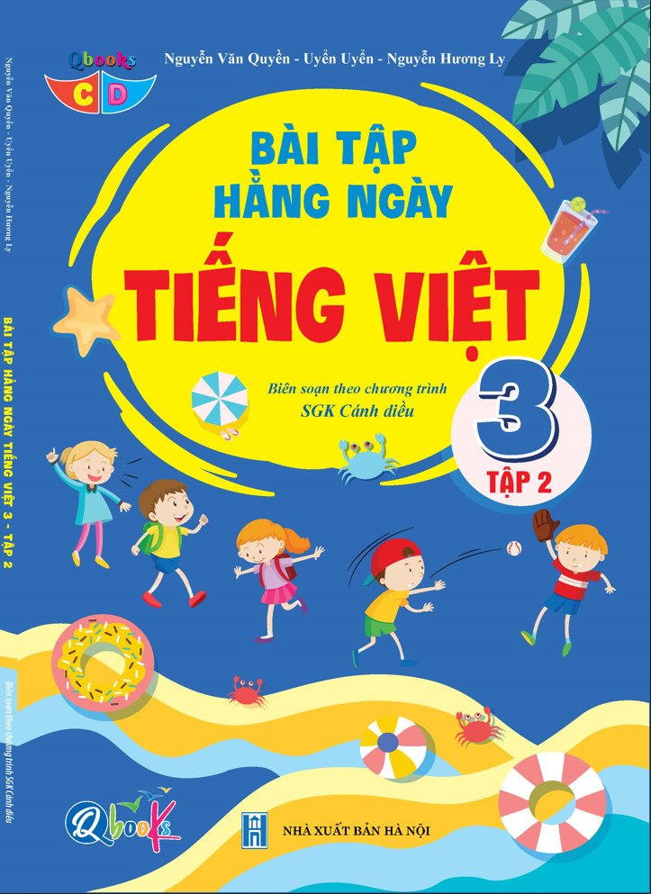 Combo Bài Tập Hằng Ngày Lớp 3 - Môn Toán và Tiếng Việt học kì 2 - Cánh diều (2 quyển)