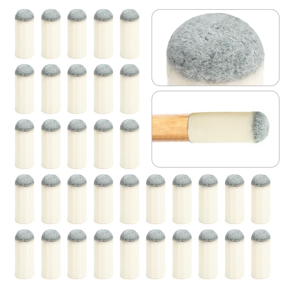 Set 100 vỏ bọc bảo vệ đầu cơ bida bằng nhựa cao cấp