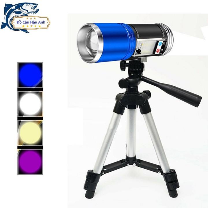 Đèn Pin Soi Phao Câu Cá 4 Màu Đa Chức Năng Tiện Dụng