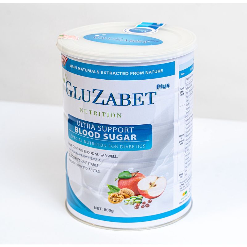 Sữa tiểu đường Gluzabet 800g