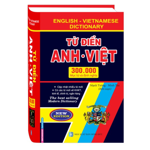 Sách - Từ điển Anh Việt 300000 Mục từ và định nghĩa