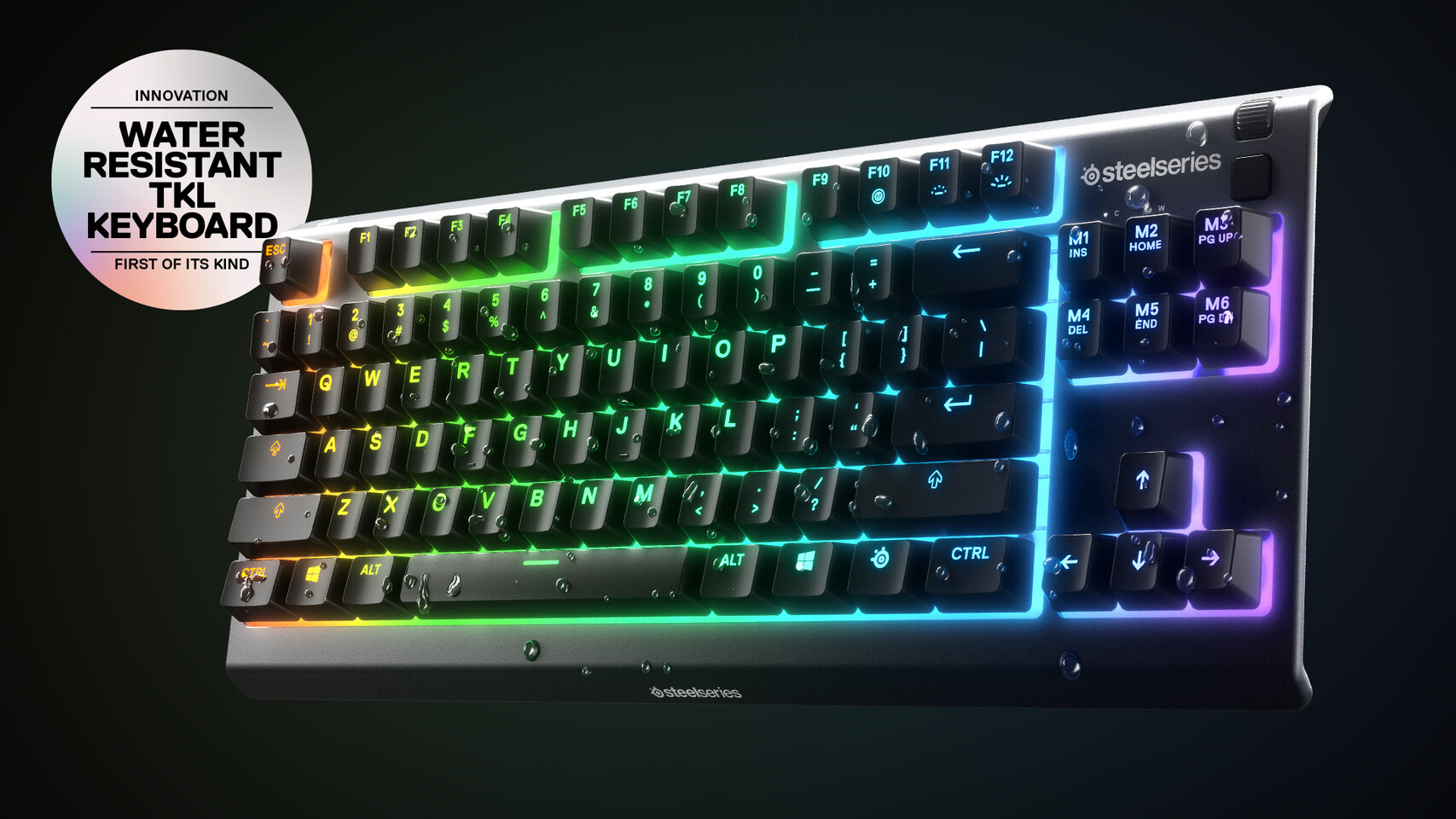 Bàn phím Steelseries Apex 3 TKL RGB_Hàng chính hãng