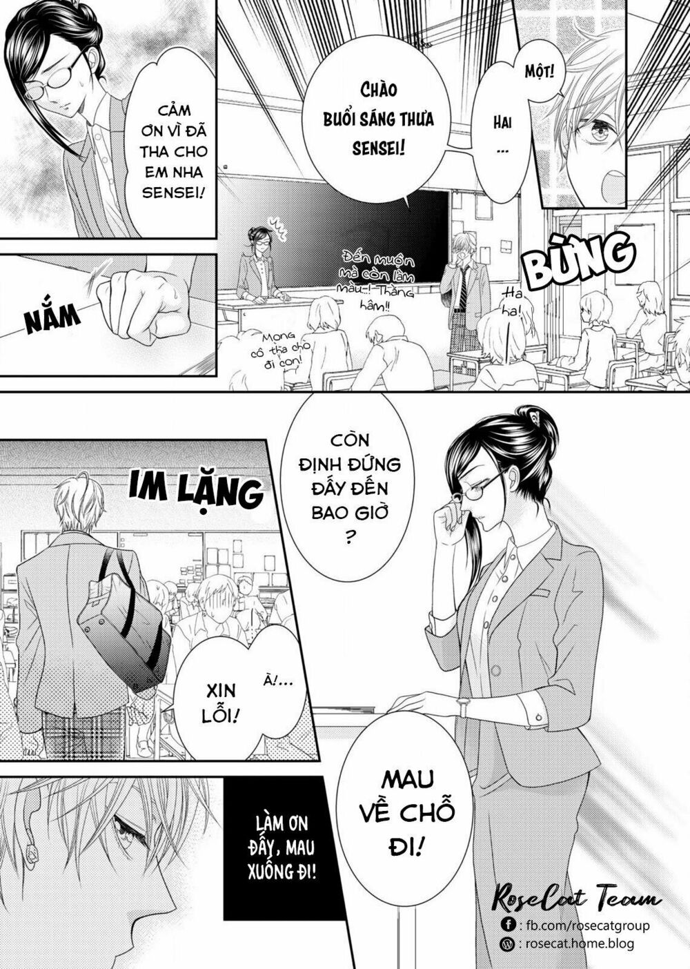 chinh phục playboy! hãy cho tôi xem nơi “hư hỏng” của sensei nào? chapter 1 19