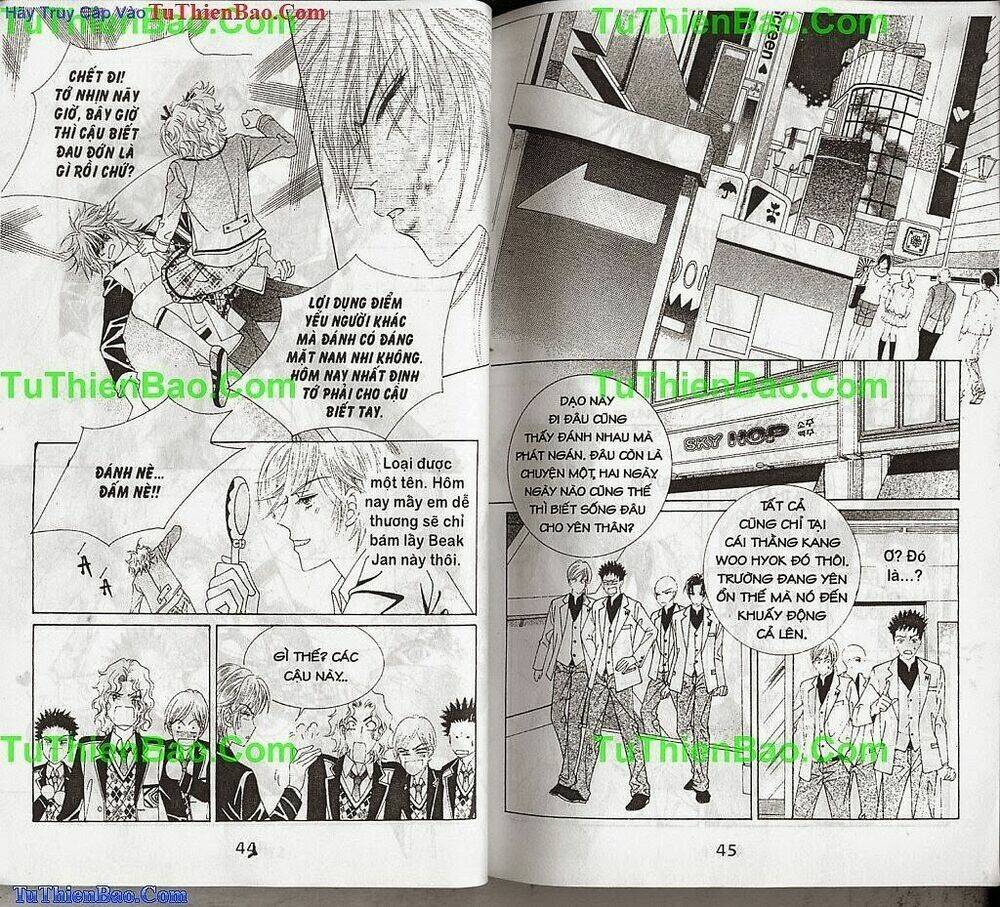 tiểu tử quậy bản đẹp - become habituated to kiss chapter 1 24