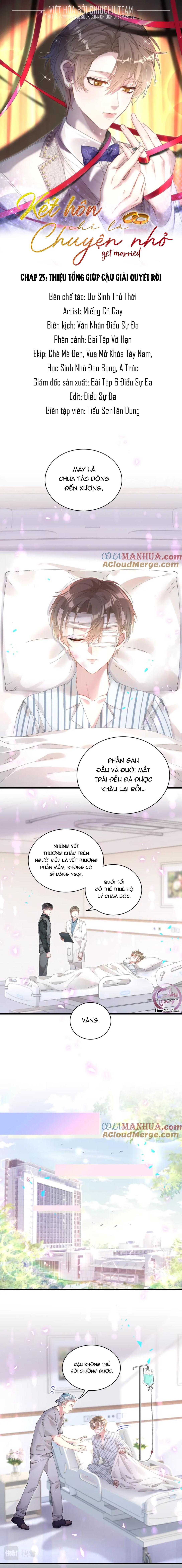 kết hôn là chuyện nhỏ chapter 25 1