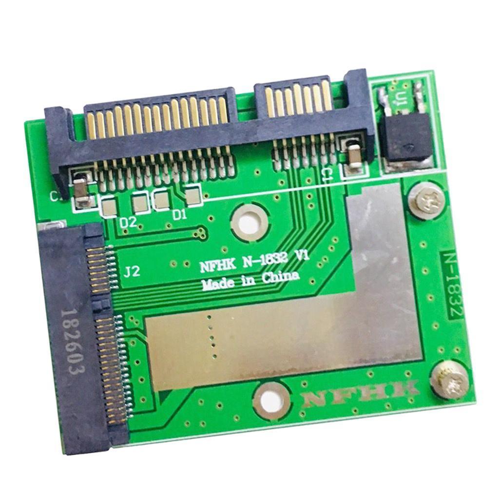 Full and Half Height mSATA SSD to Adapter Board Converter