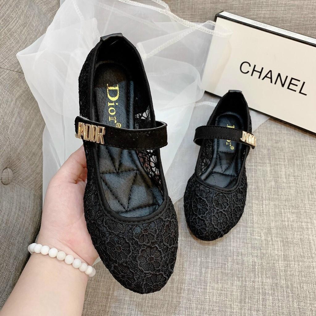 Giày búp bê 2p lỗ siêu thoáng cho mùa hè