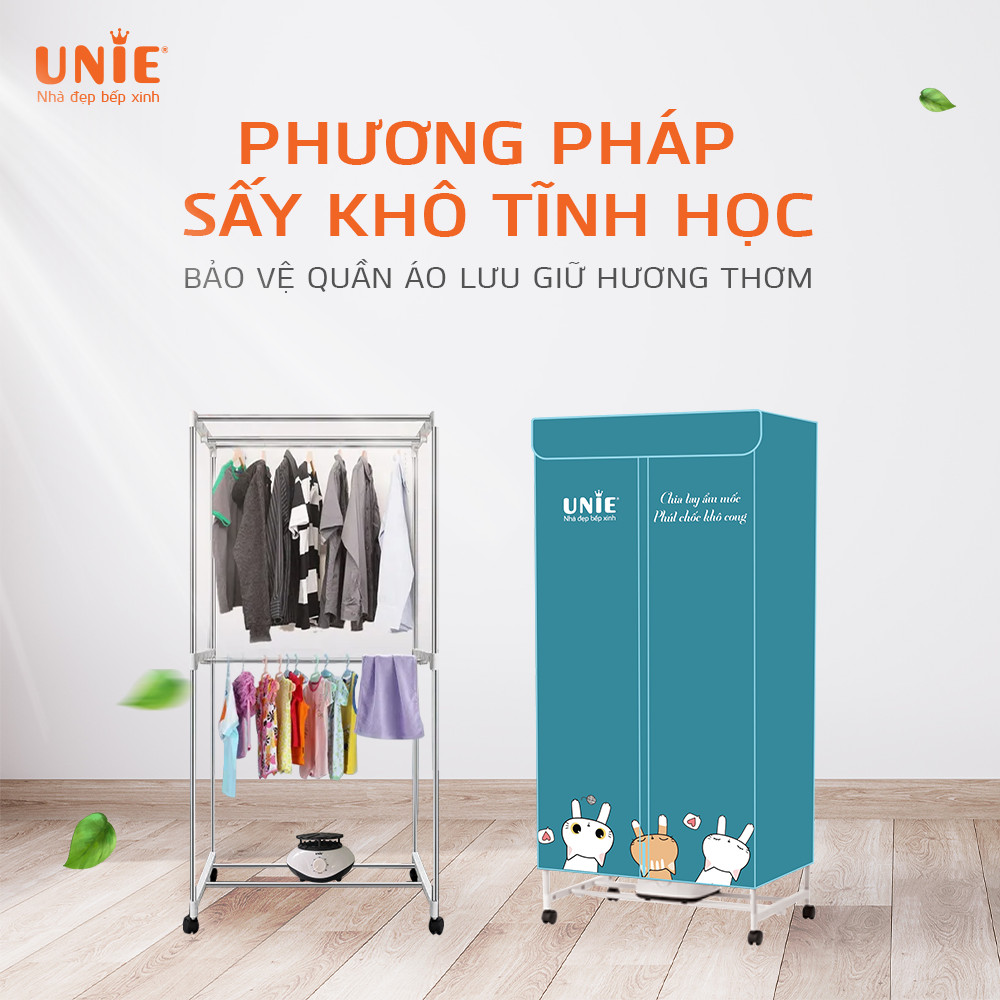 Máy sấy quần áo UNIE UE-688 - Hàng chính hãng