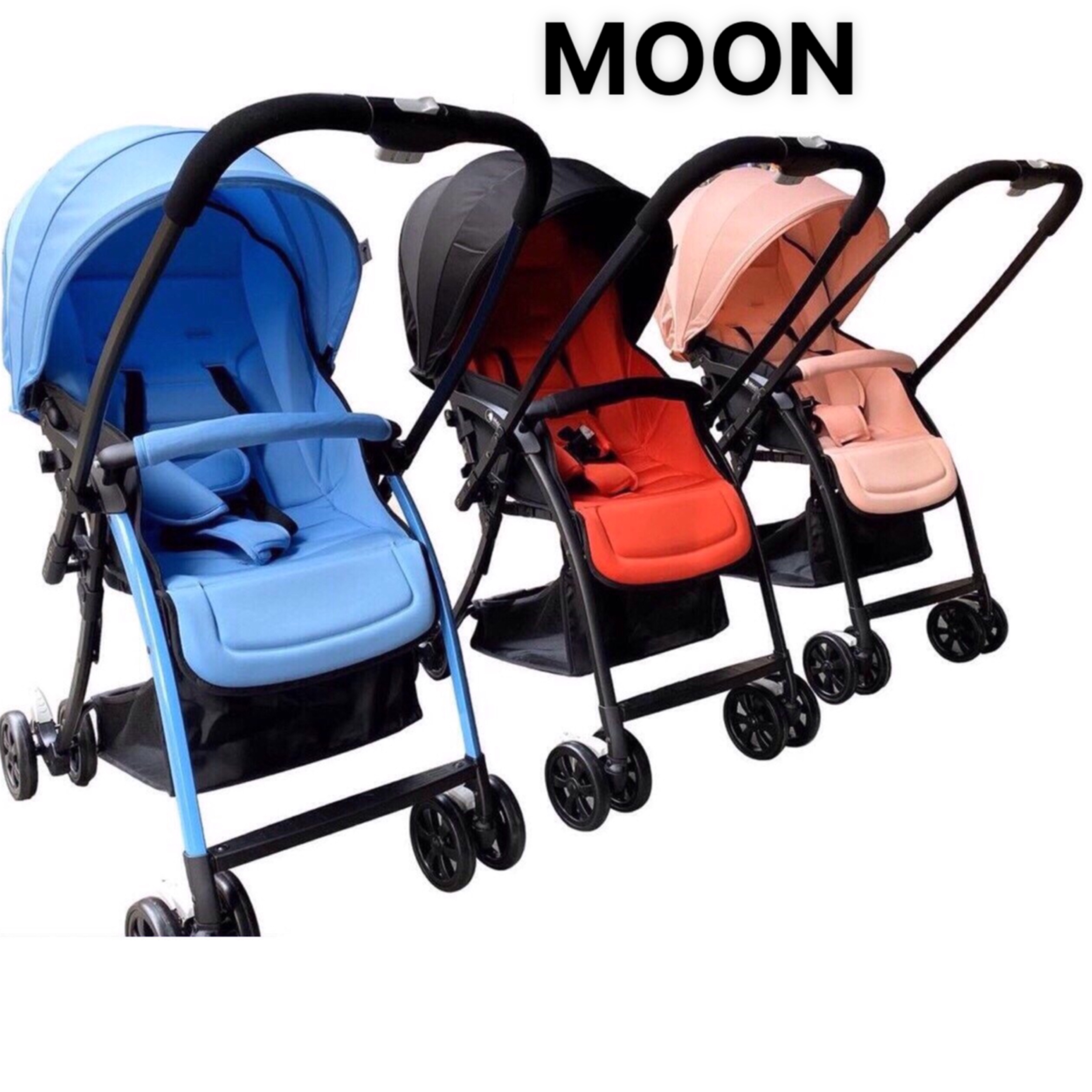 XE ĐẨY MOON GỌN NHẸ , CAO CẤP , ĐẨY 2 CHIỀU CHO BÉ