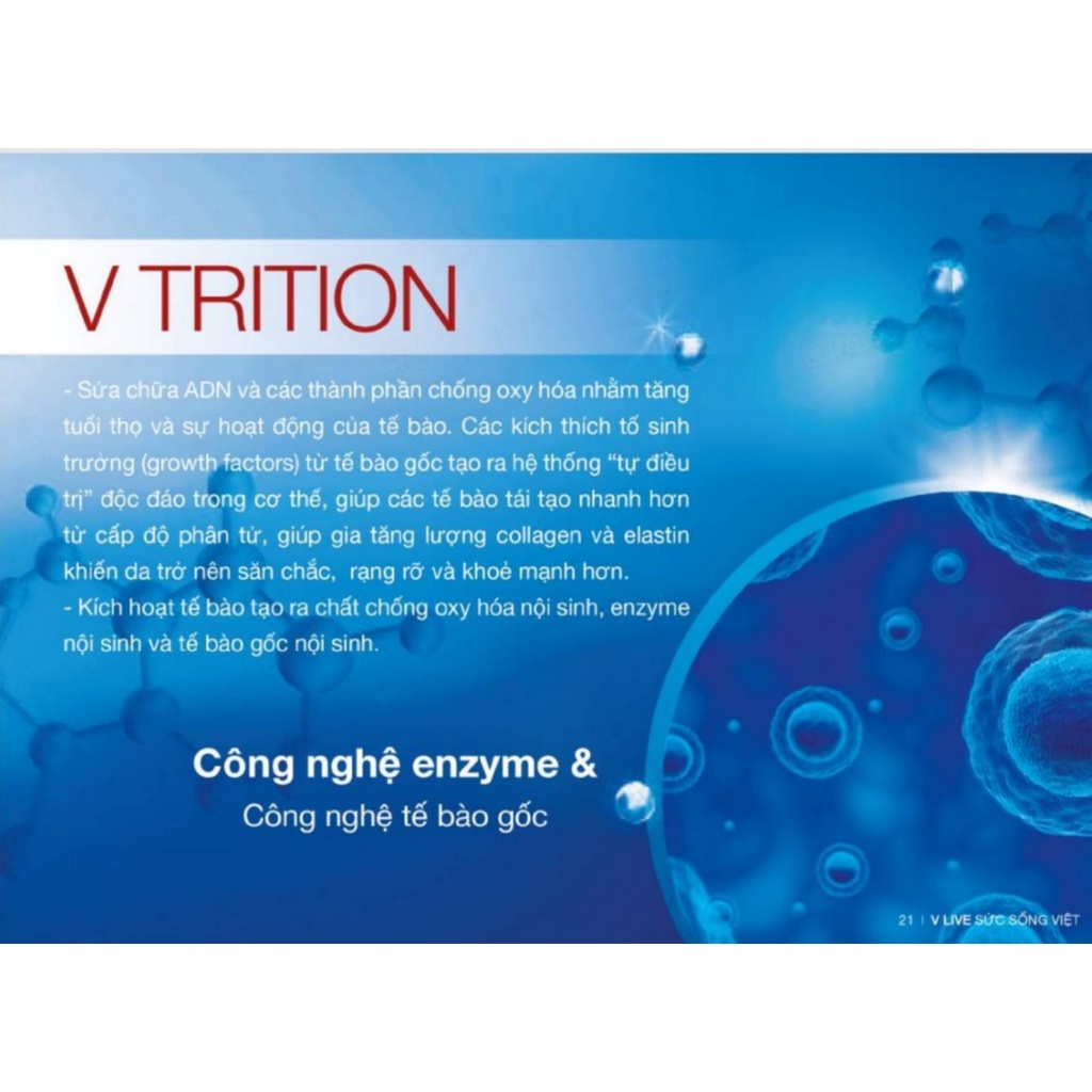 Bộ Vlive 7 ngày vượt covid  (V-Trition, V-Oxy+, 2x V-Neral)