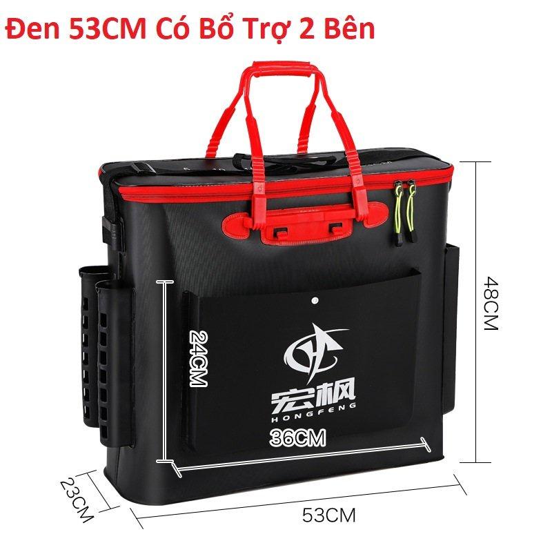 Thùng Đựng Cá Đa năng Chất Liệu EVA Chống Thấm Nước Cao Cấp , Có Thể Gấp Gọn Tiện Lợi STT06