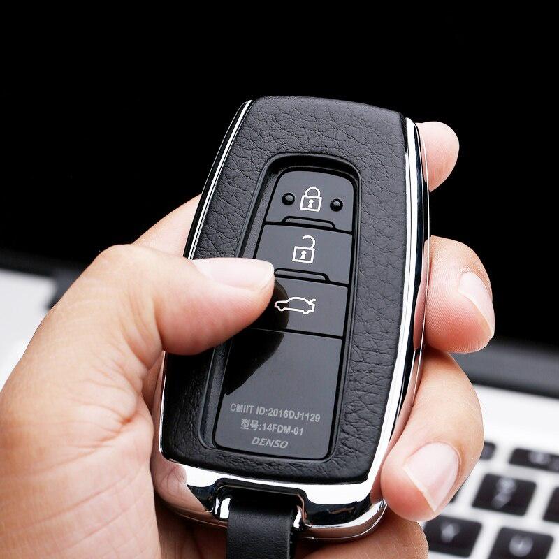 Vỏ Bọc Chìa Khóa Xe Hơi Toyota Chr C-Hr Prado Camry Avalon Prius Corolla Rav4 2 / 3 / 4 Nút Avanza Vios 2020 Estima Sienta Inno Alphavard 2020
