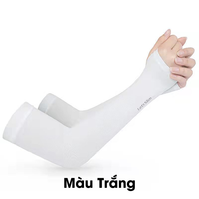 Găng Tay Chống Nắng Xỏ Ngón Che Cả Cánh Tay Chống Tia UV Đến 99.9% Thoáng Mát Co Dãn 4 Chiều