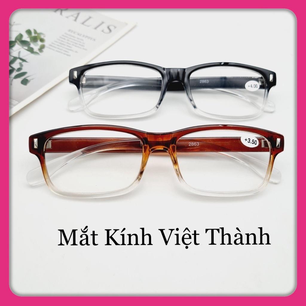 HCM mắt kính lão đọc sách cho người lớn tuổi nam nữ KÍNH VIỄN THỊ xem điện thoại L20 TẶNG TÚI DA