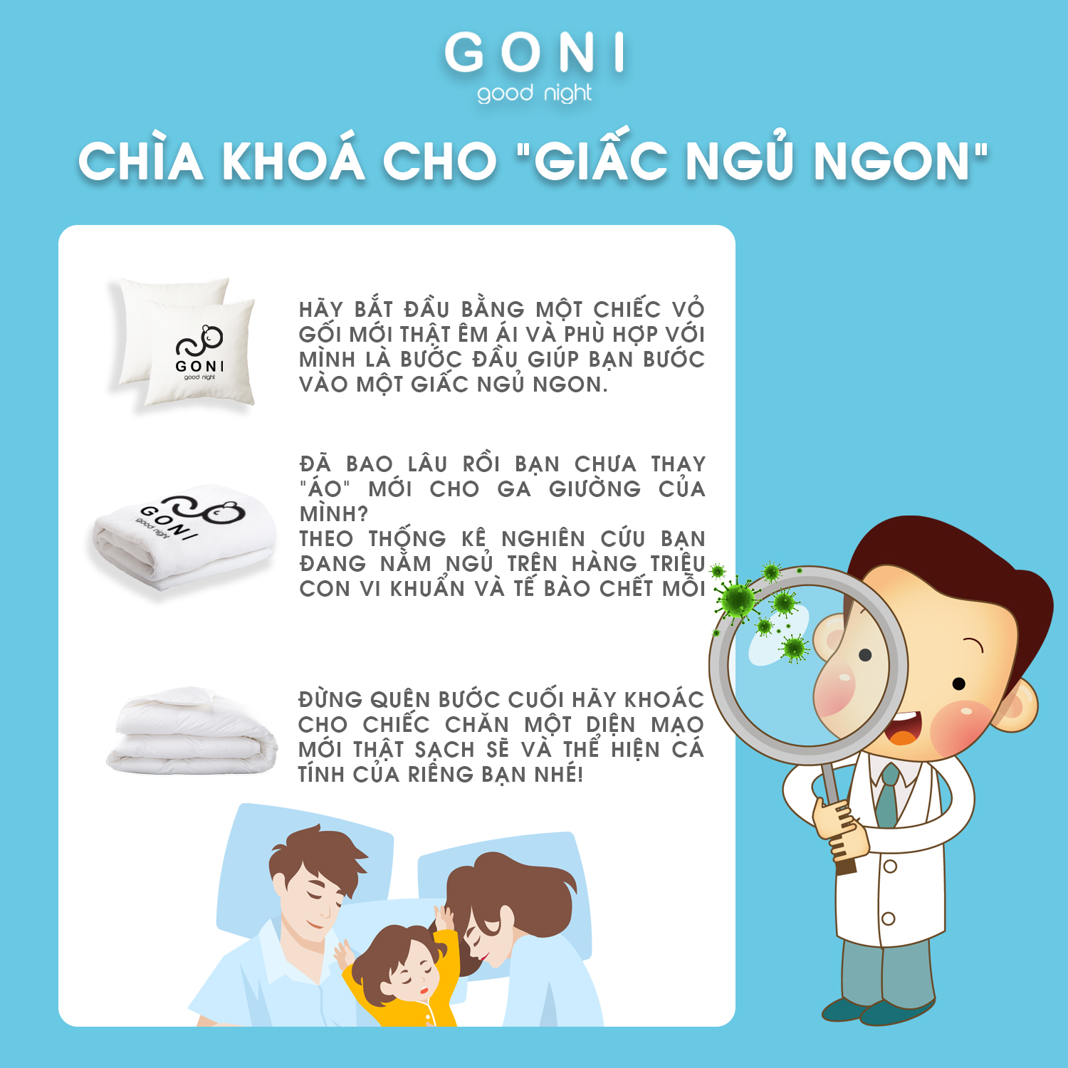 Vỏ gối ôm cotton tici GONI Đủ Màu, Họa Tiết