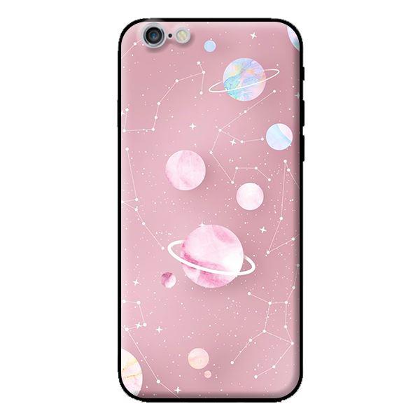 Ốp in cho iPhone 6s Plus Họa Tiết Nền Hồng - Hàng chính hãng