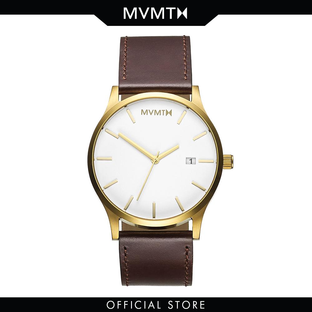 Đồng hồ Nam MVMT dây da 45mm - Classic D-MM01-WGL