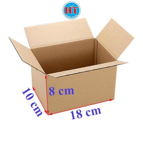 Hộp carton đóng hàng 18x10x8 cm - giá xưởng