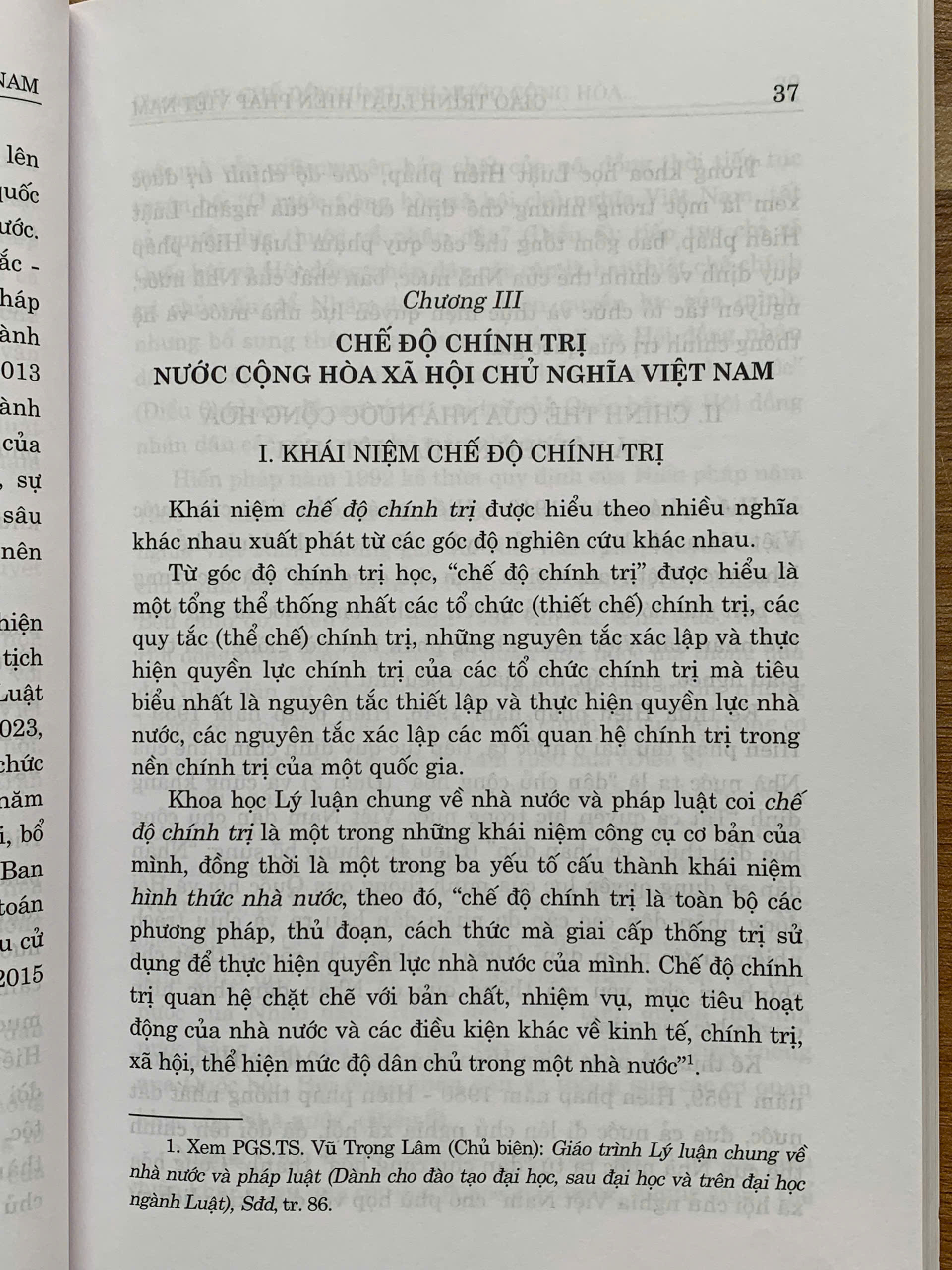 Giáo Trình Luật Hiến Pháp Việt Nam (Xuất bản lần thứ tư, có chỉnh sửa, bổ sung)