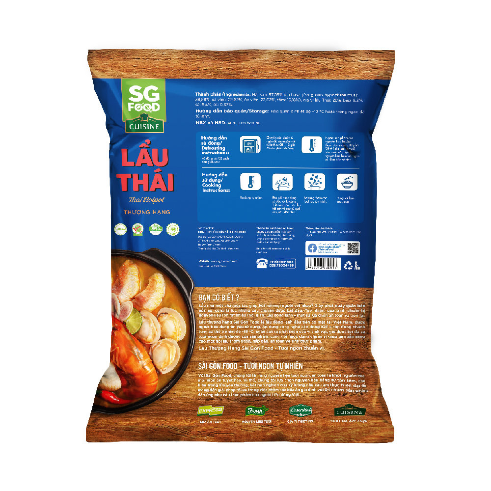 Lẩu Thái SG Food Gói 500g