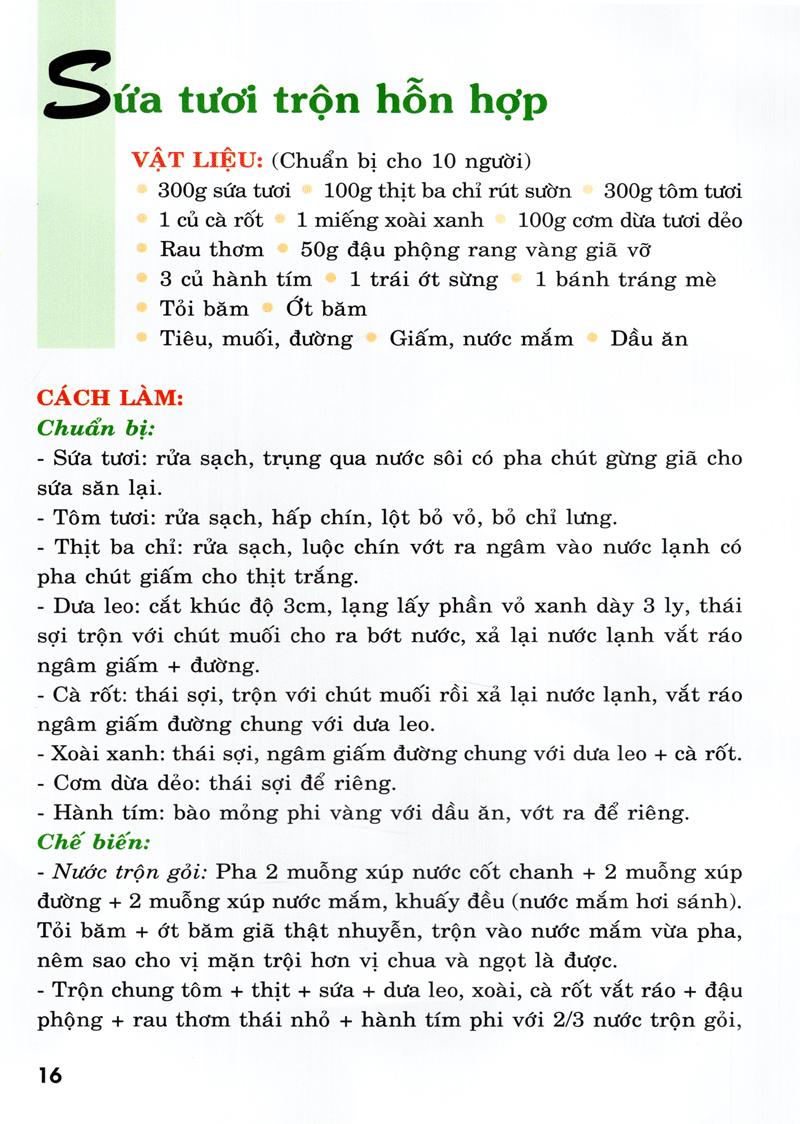 Sách 30 Món Ngon Đãi Tiệc