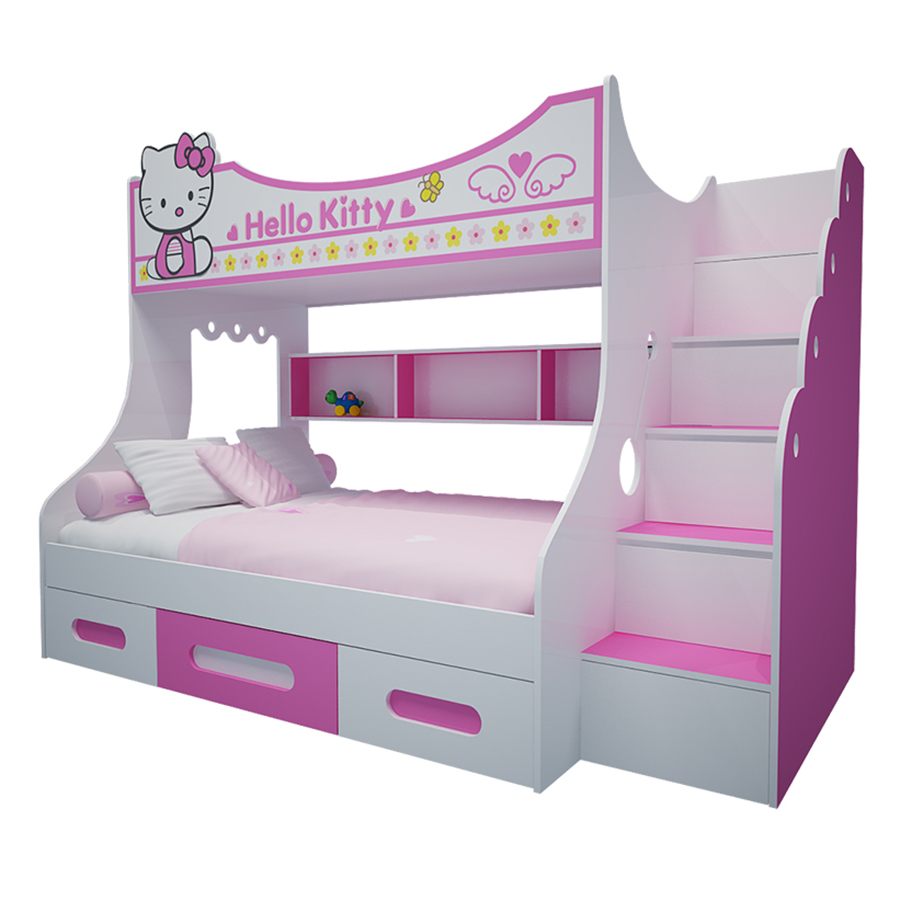 Giường 2 Tầng Hello Kitty GT04 (1m2)