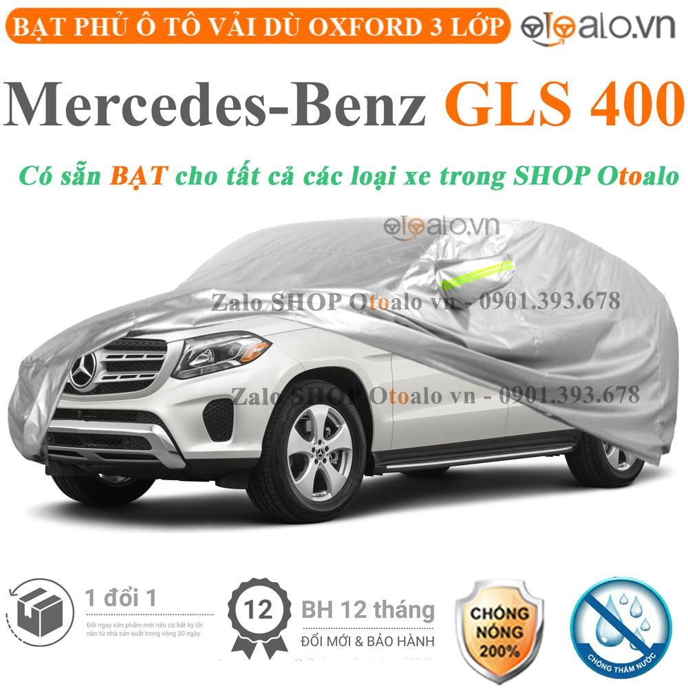 Bạt che phủ xe ô tô Mercedes Benz GLS 400 vải dù 3 lớp CAO CẤP BPXOT - OTOALO