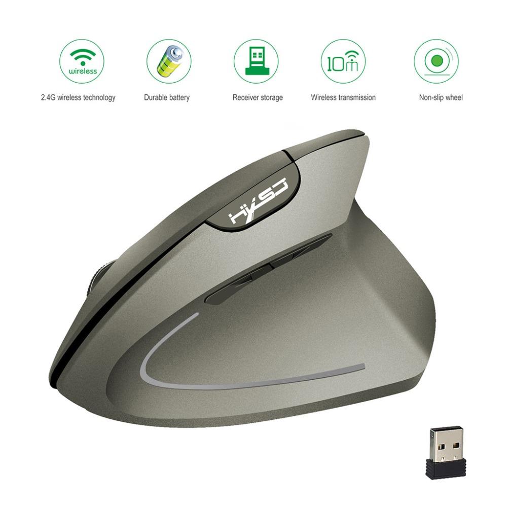Chuột Không Dây Công Thái Quang 2.4G/800/1600/2400DPI Đèn Cổ Tay Tốt Dọc Chuột Với Miếng Lót Chuột bộ Cho Máy Tính