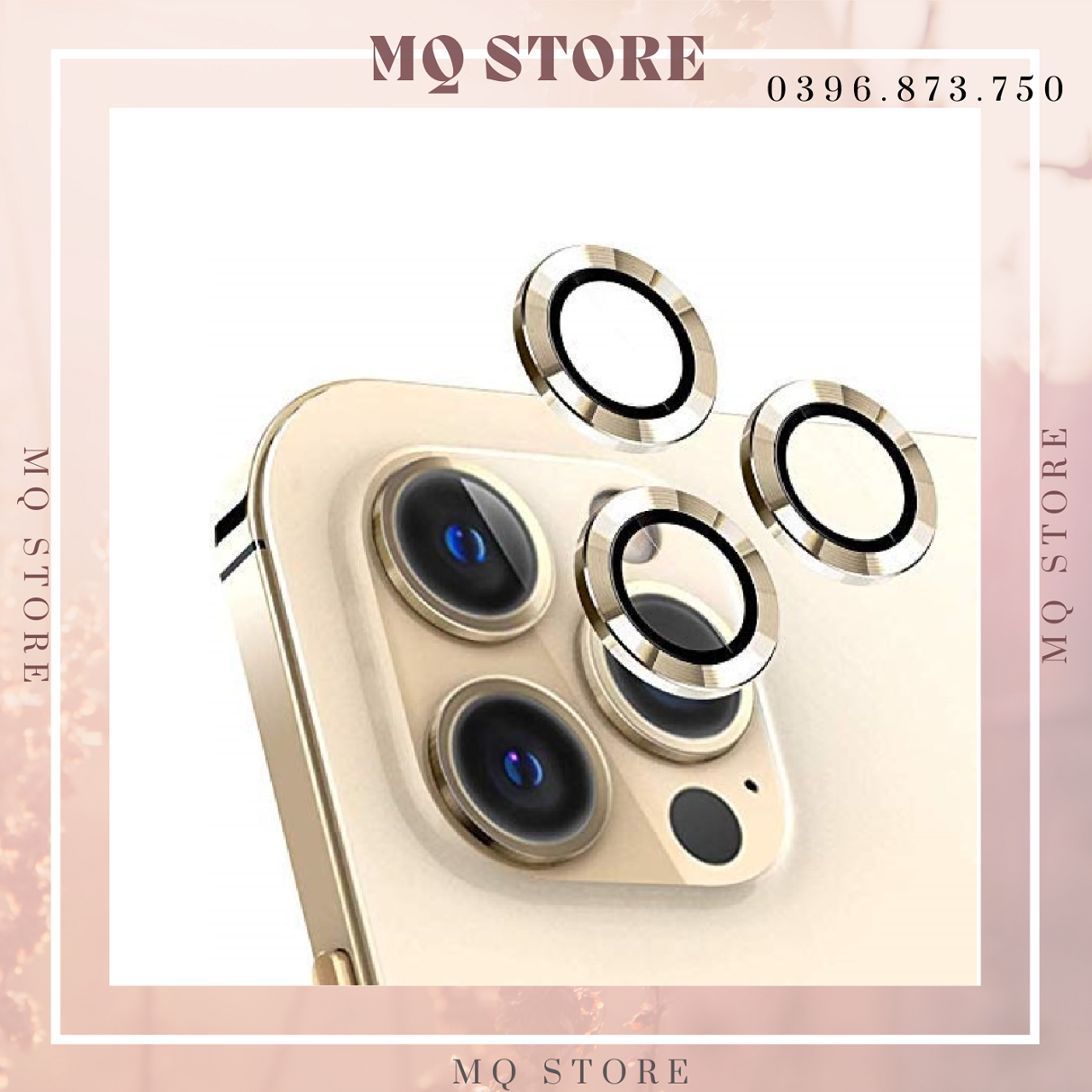 Ốp viền kính bảo vệ camera , vòng kim loại chống trầy xướt dành cho iPhone 14 Pro/ 14 Pro Max