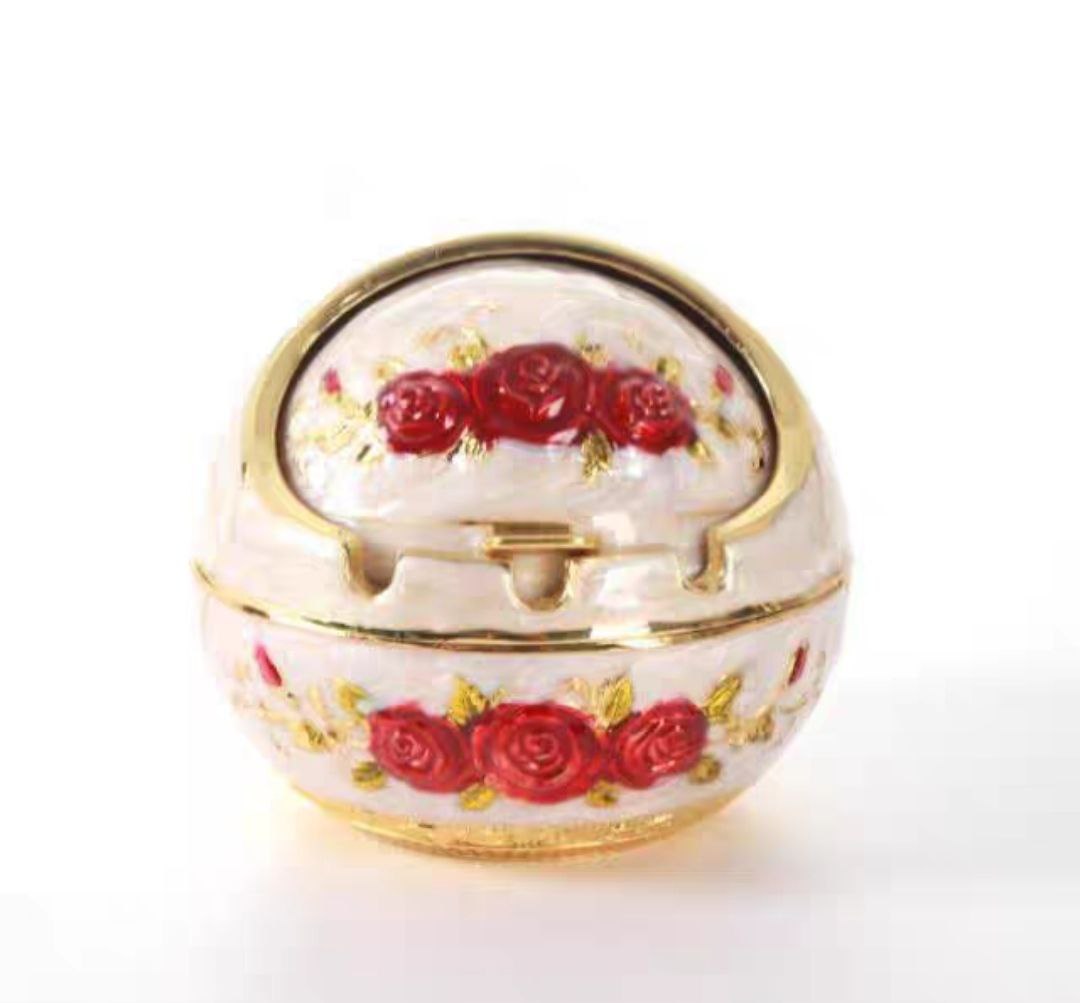 Gạt tàn hoa hồng