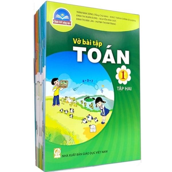 Sách Giáo Khoa Bộ Lớp 1 - Chân Trời Sáng Tạo - Sách Bài Tập (Bộ 11 Cuốn) (2023)