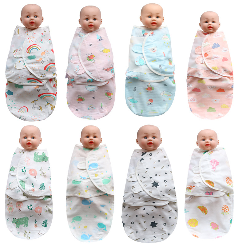 Ủ Kén Bonny Cotton Chống Giật Mình Giữ Ấm Cơ Thể Bé (Họa tiết ngẫu nhiên)