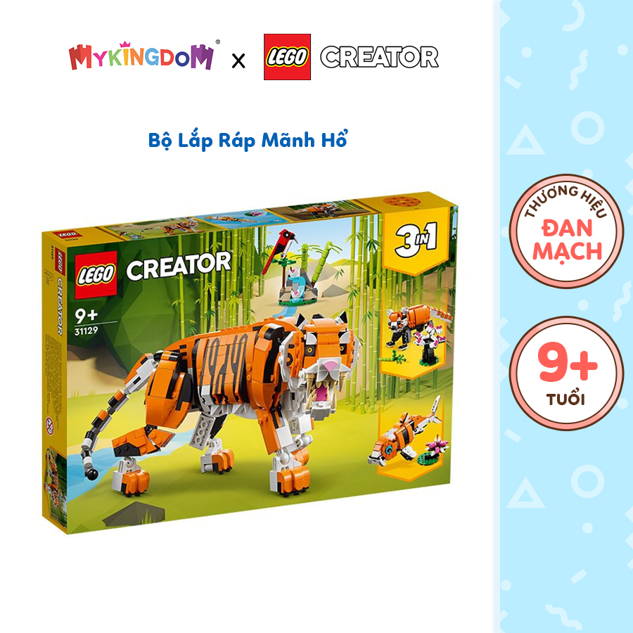 Đồ Chơi LEGO CREATOR Bộ Lắp Ráp Mãnh Hổ 31129