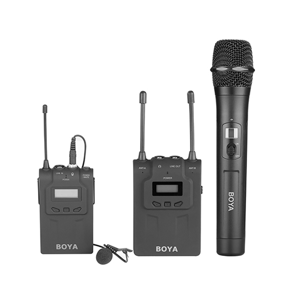 Phụ Kiện Âm Thanh Chuyên Nghiệp BOYA Wireless Microphone System BY-WHM8 Pro - Hàng Chính Hãng