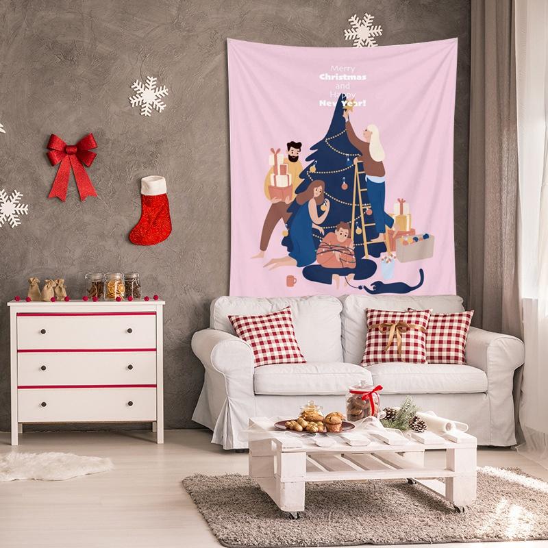 Thảm Treo Tường Trang Trí Giáng Sinh