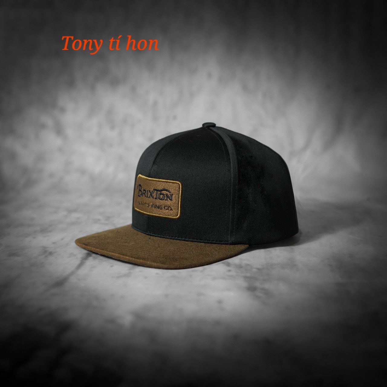 Tony tí hon -  Mũ/nón kết lưỡi trai Snapback BT đen nâu  thời trang nam nữ cao cấp