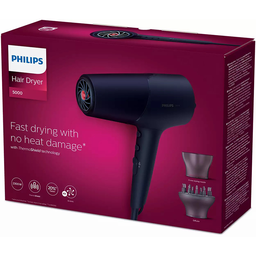 Máy sấy tóc Philips BHD510/00 - Hàng Chính Hãng