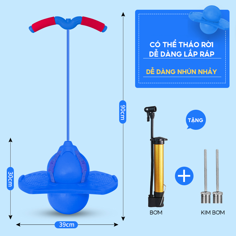 Đồ Chơi Bóng Nhảy Đàn Hồi Dành Cho Trẻ Em Giúp Trẻ Em Giữ Thăng Bằng Và Tăng Trưởng Chiều Cao