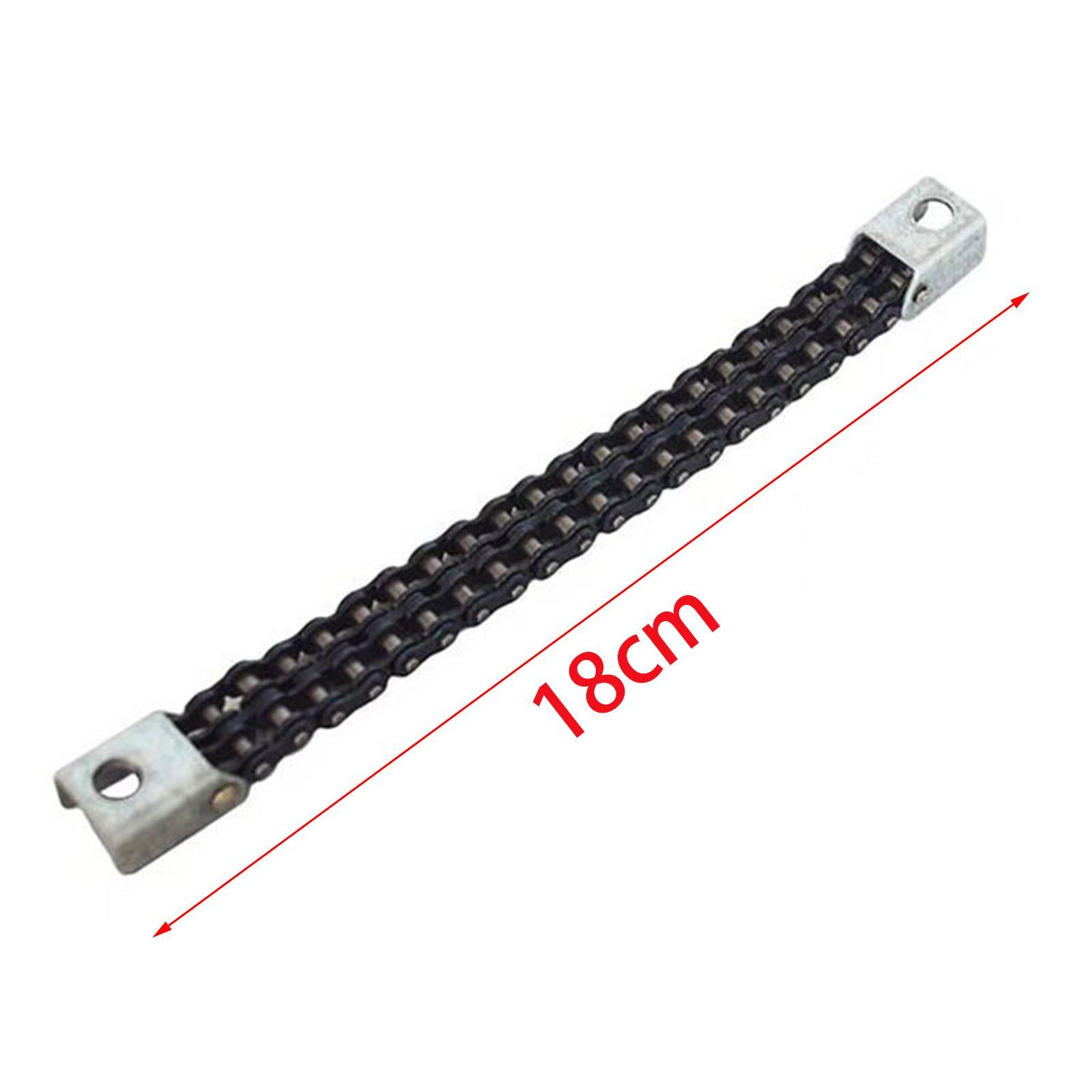 Bass Drum Pedal Chain Metal Foot Pedal Chain Double Chain with Master Link Percussion Instrument Durable Fittings Drum Pedal Single Chain