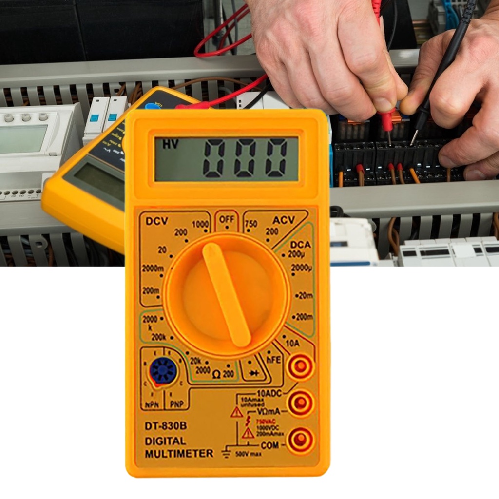 Đồng hồ đo điện vạn năng loại tốt Dt-830D