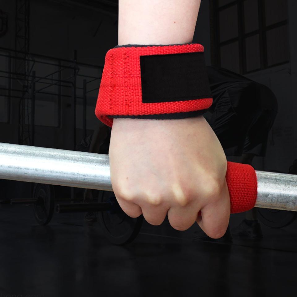 Đai quấn cổ tay hỗ trợ nâng tạ chống trượt