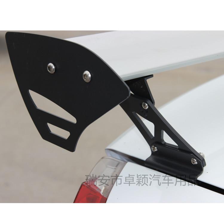Xe bán hàng trực tiếp thuận lợi nhất hợp kim nhôm cánh cố định sedan cánh gió sau hợp kim nhôm một lớp không đục lỗ phổ quát