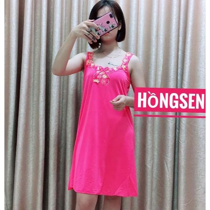 đầm ngủ thun lạnh chất siêu mát