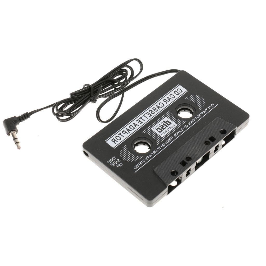 Cassette Car Stereo Tape Adapter for MP3 AUX CD Player 3.5mm