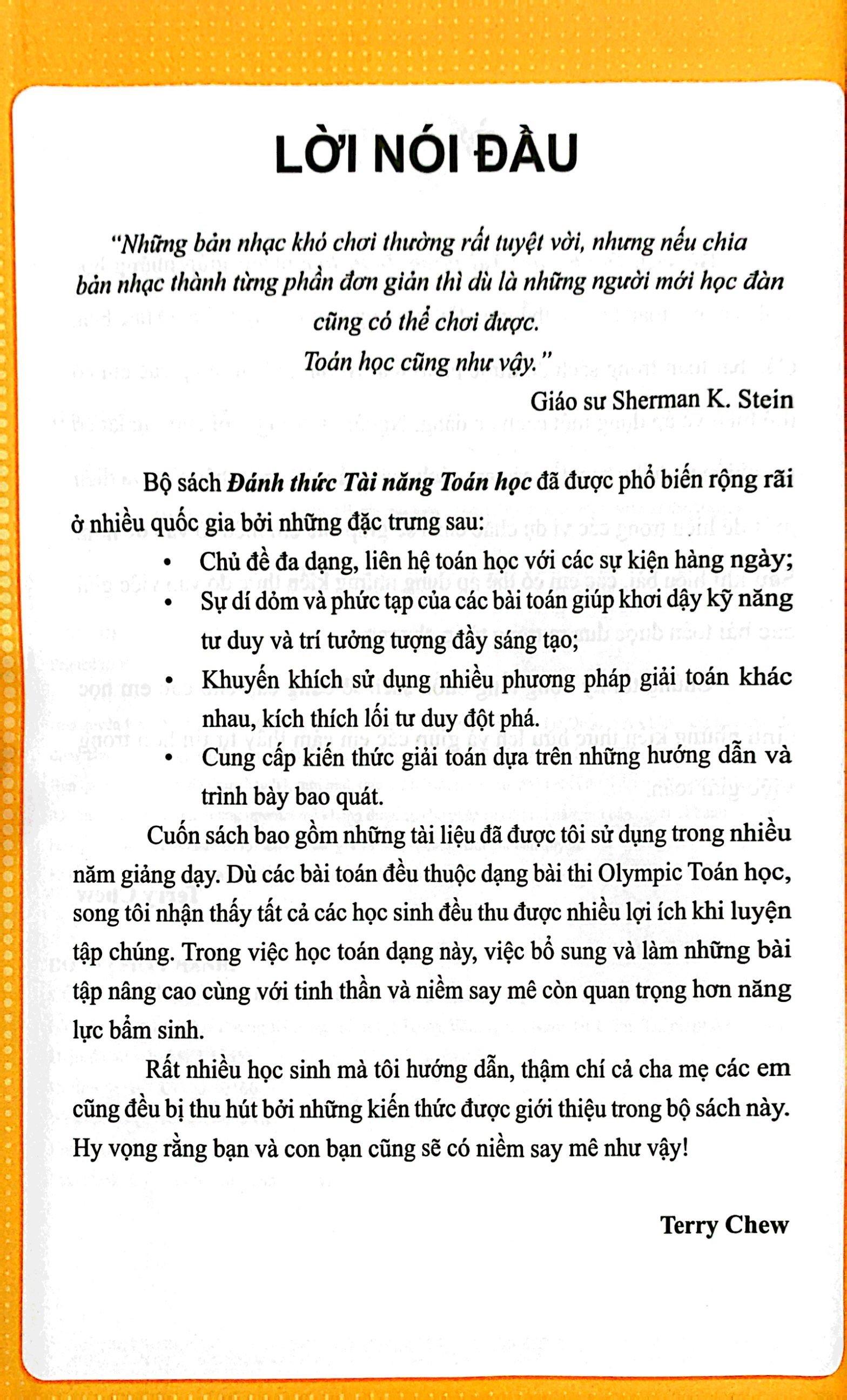 Đánh Thức Tài Năng Toán Học - Unleash The Maths Olympian In You! - Tập 4 (10-12 Tuổi) (Tái Bản 2023)